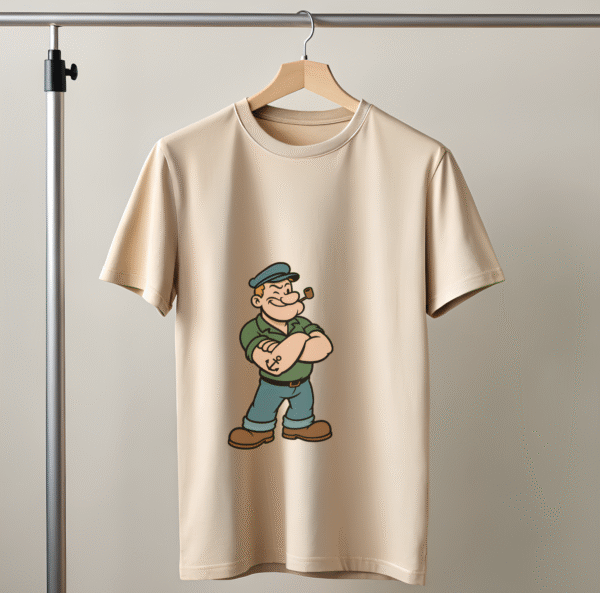 "Tough Toon Captain" T-shirt